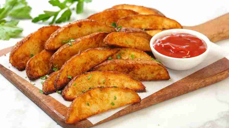 Crispy Potato Wedges